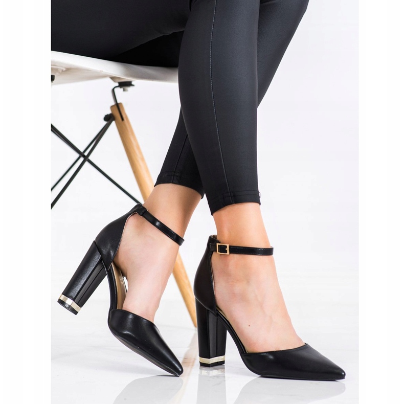 Diamantique Décolleté alla moda in Spitz nero 2