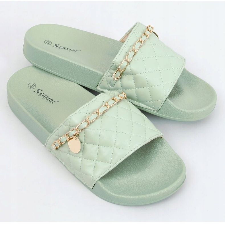Menta CK189P Pantofole verdi verde 1