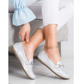 Queentina Mocassini Eleganti Con Cubic Zirconia d'argento 1