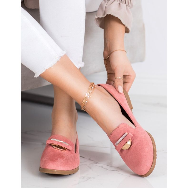 SHELOVET Eleganti Signori Con Cubic Zirconia rosa 1