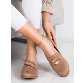 SHELOVET Eleganti Signori Con Cubic Zirconia beige 1