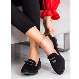SHELOVET Eleganti Signori Con Cubic Zirconia nero 1