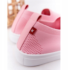 Sneakers da bambino Big Star HH374103 rosa slip-on 1