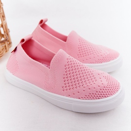 Sneakers da bambino Big Star HH374103 rosa slip-on 2