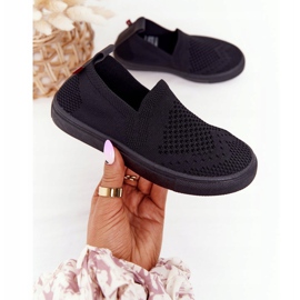 Sneakers Slip-On Big Star HH374107 per bambini nere nero 1