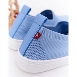Sneakers Slip-On Big Star HH374108 per bambini blu 1