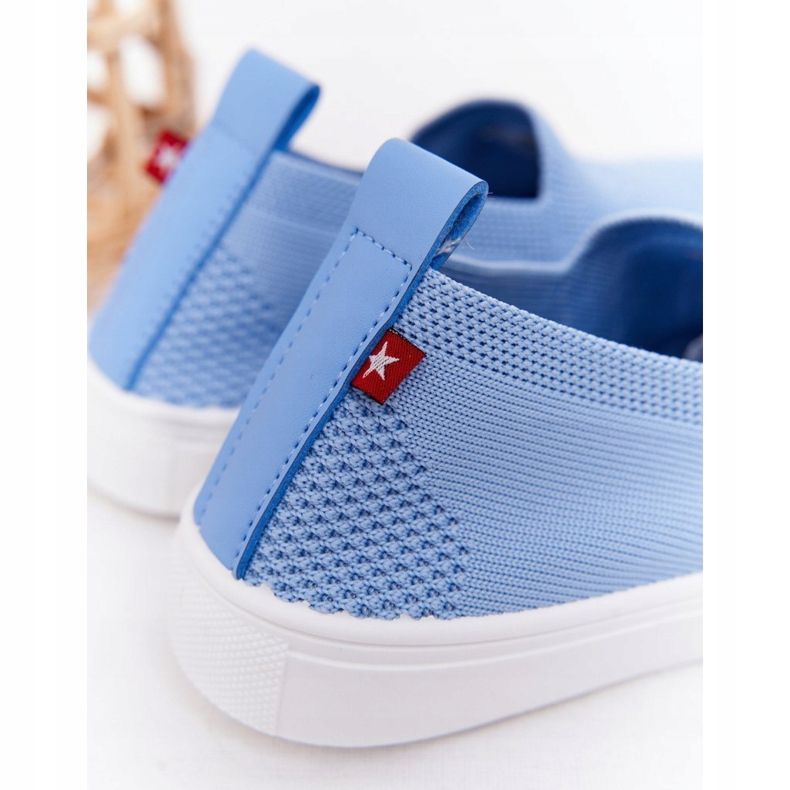 Sneakers Slip-On Big Star HH374108 per bambini blu 1