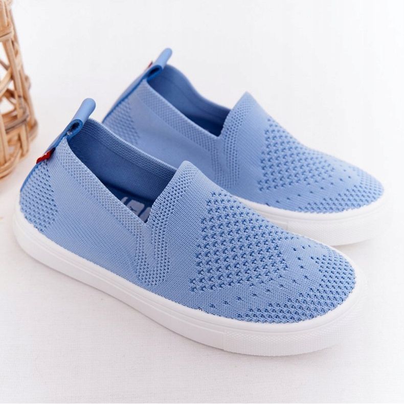 Sneakers Slip-On Big Star HH374108 per bambini blu 2