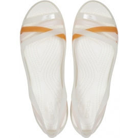 Sandali Crocs Isabella Huarche 2 Flat W bianco 204912 12U 2