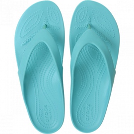 Crocs sandali donna Kadee Ii Flip W turchese 202492 40M blu 2