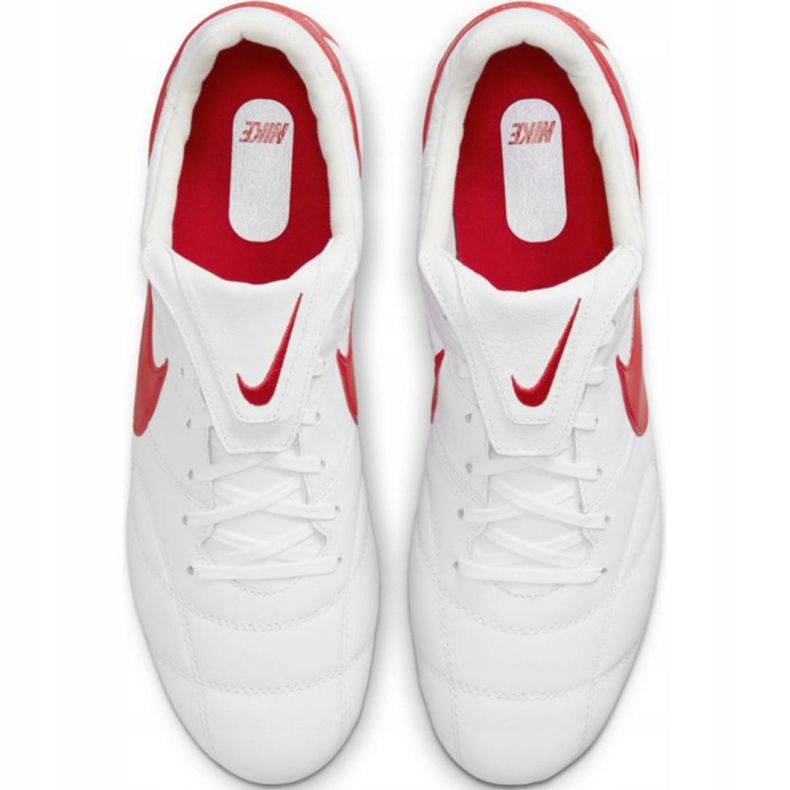 Nike The Premier Ii Fg M 917803 161 scarpe da calcio bianco bianco 1