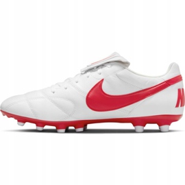 Nike The Premier Ii Fg M 917803 161 scarpe da calcio bianca bianca 2