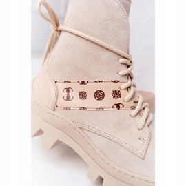 Stivali scamosciati Workery Lewski Shoes 2942-0 Light Beż beige 1