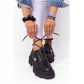 Lewski Shoes Scarpe Oxford in Pelle Lewski 3011-0 Nere nero 1