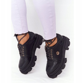 Lewski Shoes Scarpe Oxford in Pelle Lewski 3011-0 Nere nero 2
