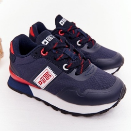 Scarpe sportive per bambini Memory Foam Big Star HH374171 Navy Blue 2