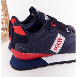 Scarpe sportive per bambini Memory Foam Big Star HH374171 Navy Blue 1