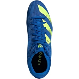 Scarpe da uomo adidas Sprintstar chiodate blu FY0325 1