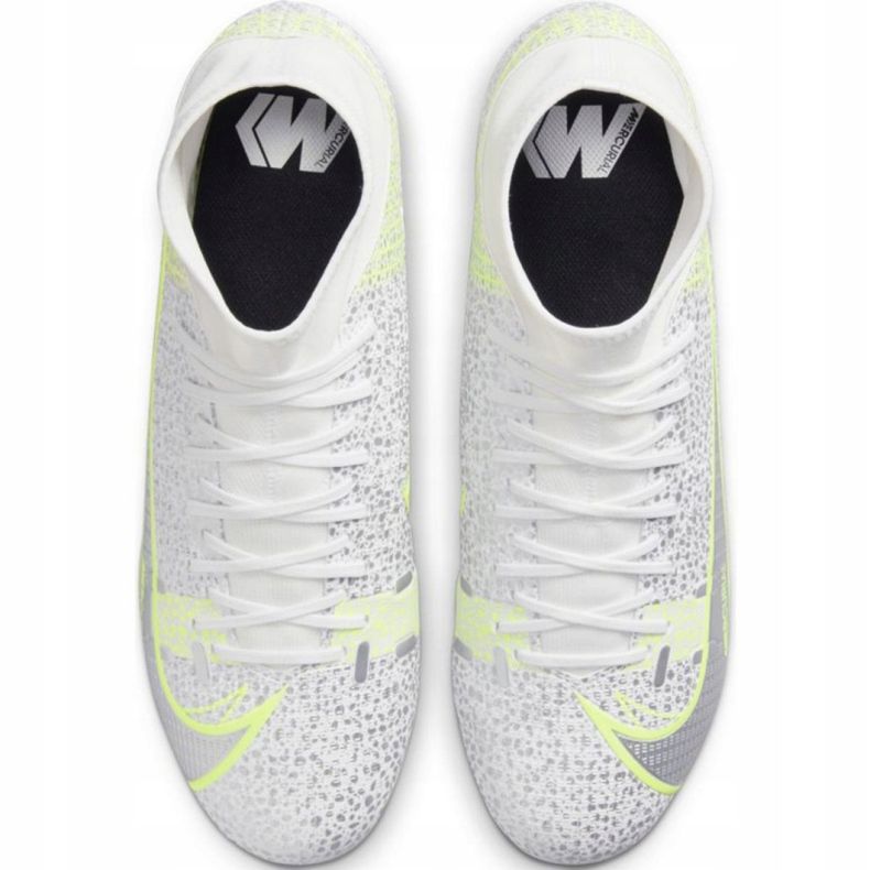 Nike Mercurial Superfly 8 Academy FG / MG M CV0843 107 scarpe da calcio grigio argento 1