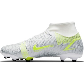 Nike Mercurial Superfly 8 Academy FG / MG M CV0843 107 scarpe da calcio grigio d'argento 2