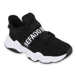Scarpe per bambini Befado 516X066 bianco nero 1