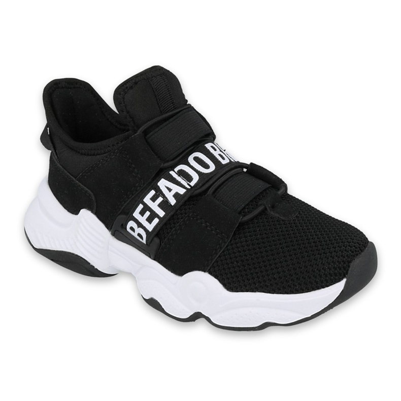 Scarpe per bambini Befado 516X066 bianca nero 1