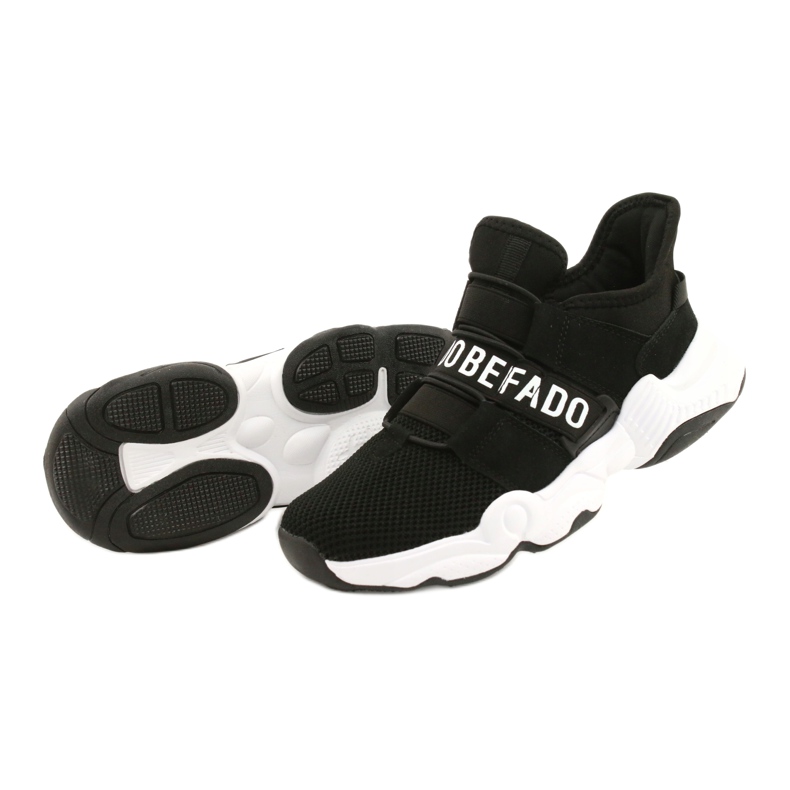 Scarpe per bambini Befado 516X066 bianca nero 3