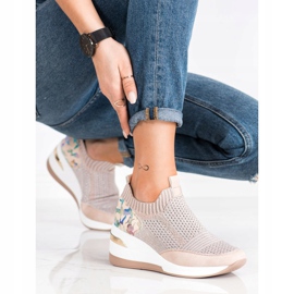 ARTIKER Sneakers Slip-On con stampa Moro rosa multicolore 2