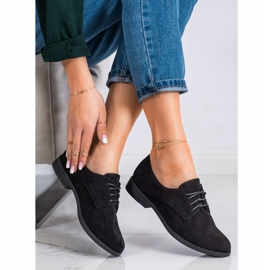 SHELOVET Scarpe classiche stringate nero 1