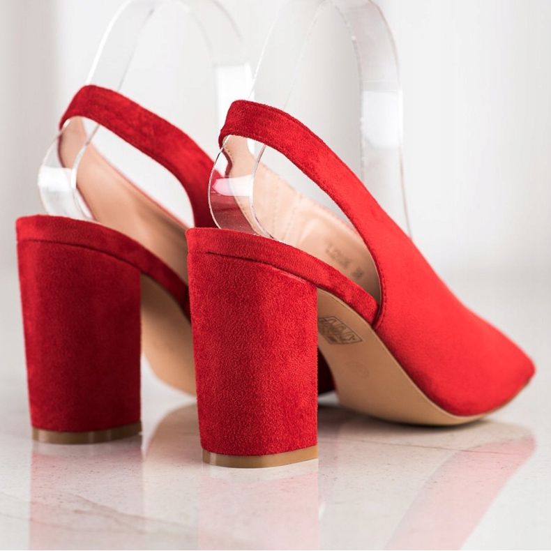S. BARSKI Sandali costruiti S.BARSKI rosso 1