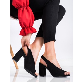 S. BARSKI Sandali costruiti S.BARSKI nero 2