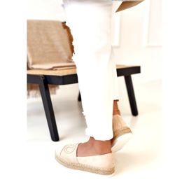 PS1 Espadrillas Da Donna Su Una Piattaforma Di Paglia Beige Febi 4