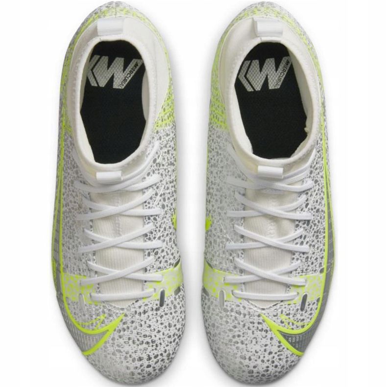 Nike Mercurial Superfly 8 Academy FG / MG Junior CV1127 107 scarpe da calcio argento 1