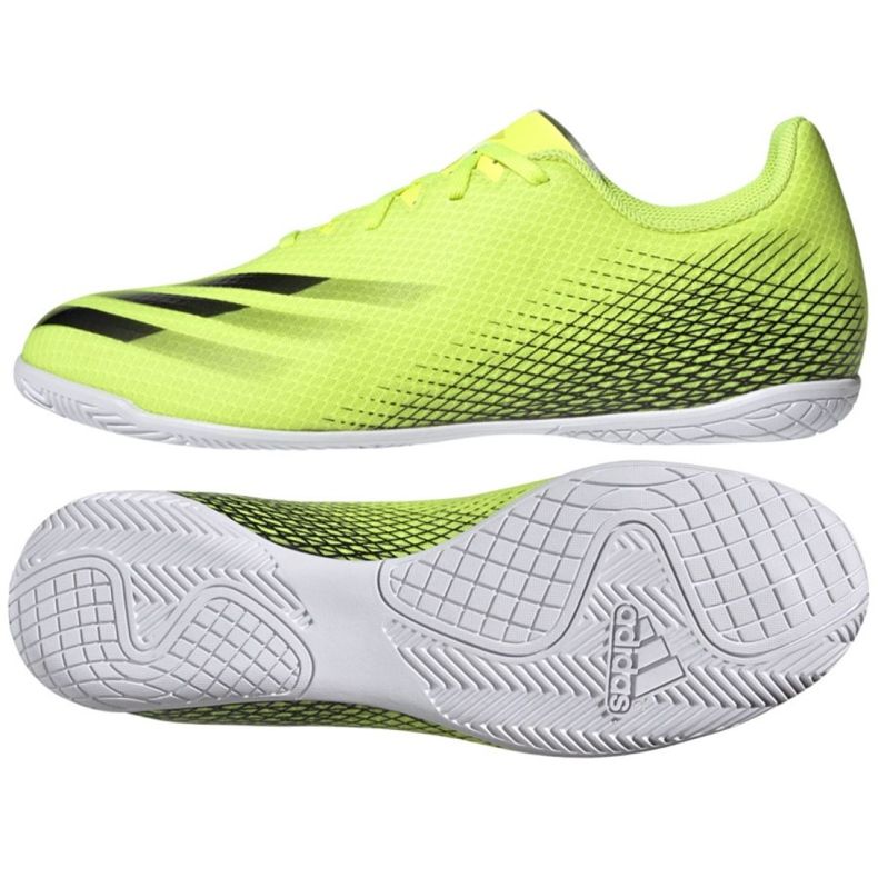 Adidas X Ghosted.4 In scarpe da calcio giallo-nero-bianco FW6906 gialli 4