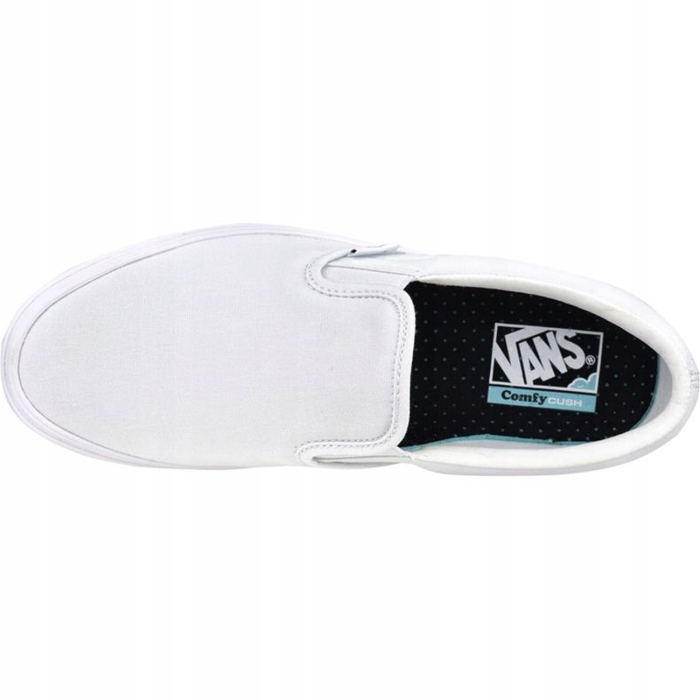 Scarpe Vans ComfyCush Slip-On M VN0A3WMDVNG bianca 2