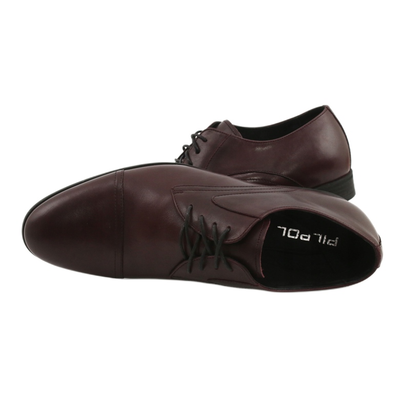 Scarpe stringate bordeaux Pilpol 1674 multicolore 4