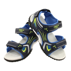 American Club Inserto in pelle americana RL23 blu navy blu verde 4