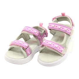 American Club RL39/21 Sandali con soletta in pelle, viola 1
