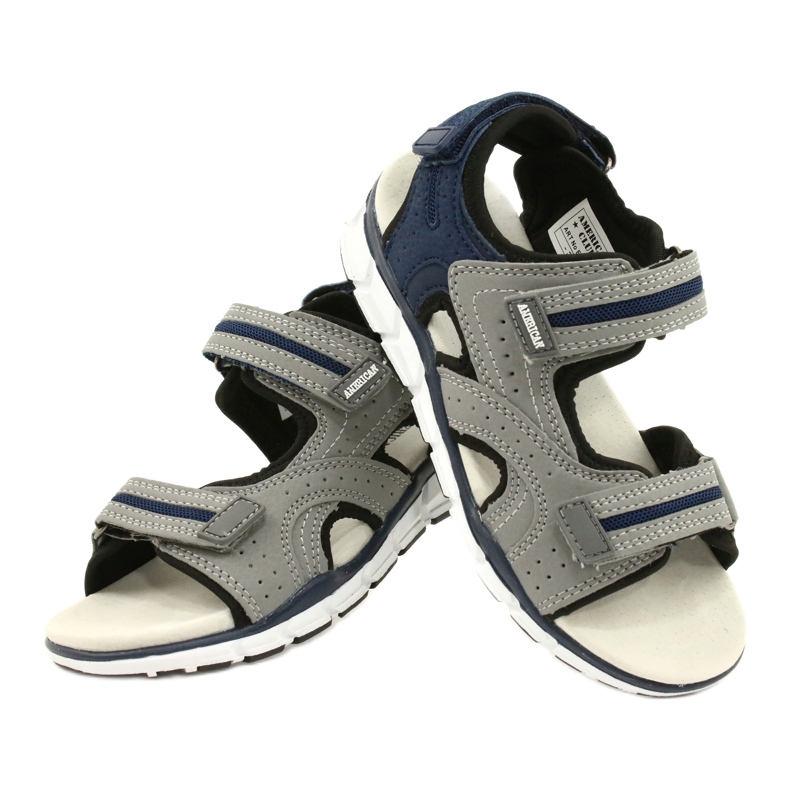 American Club Sports Sports Boys Inserisci ES33/21 Grigio 4