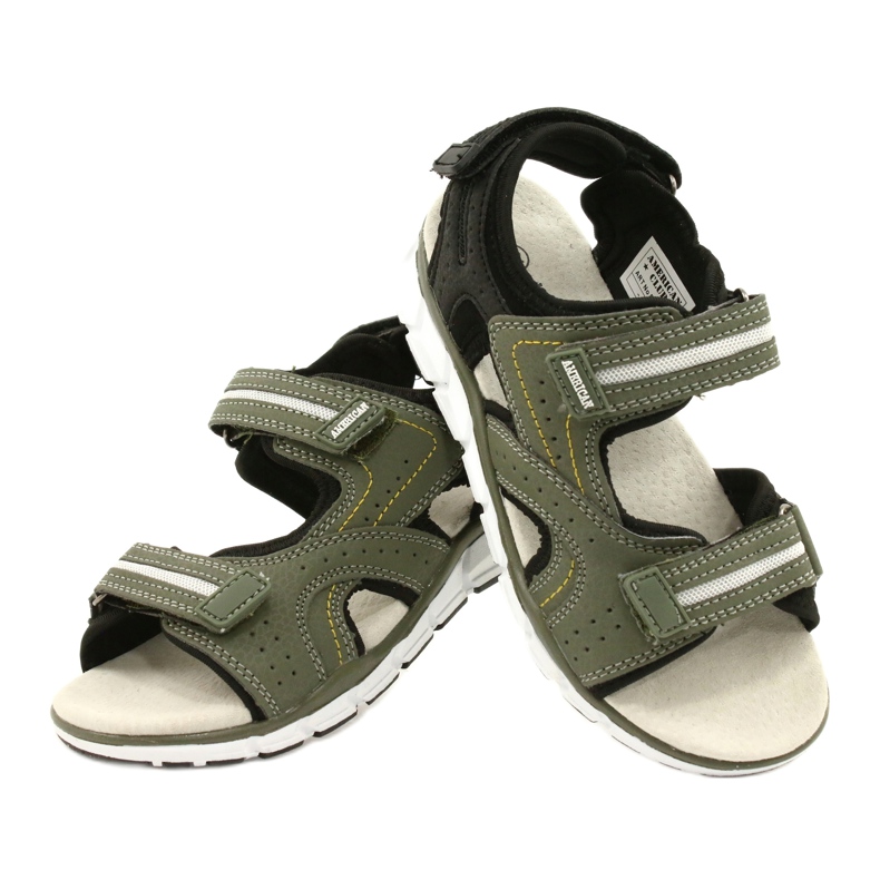 American Club Sports Sports Boys Inserisci ES33/21 Kaki verde 5