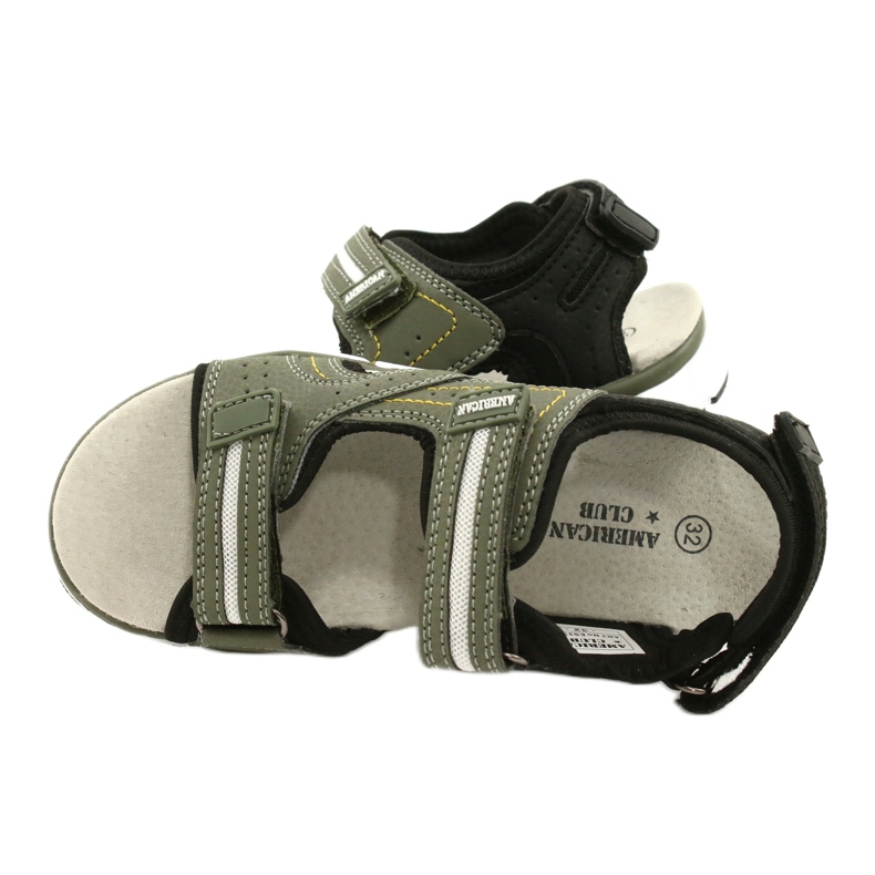 American Club Sports Sports Boys Inserisci ES33/21 Kaki verde 4