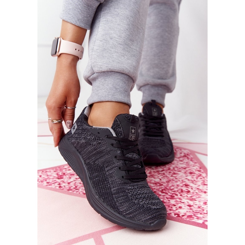 NEWS Scarpe sportive da donna Comfort Foam nere a lunga distanza nero 1