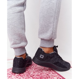 NEWS Scarpe sportive da donna Comfort Foam nere a lunga distanza nero 2