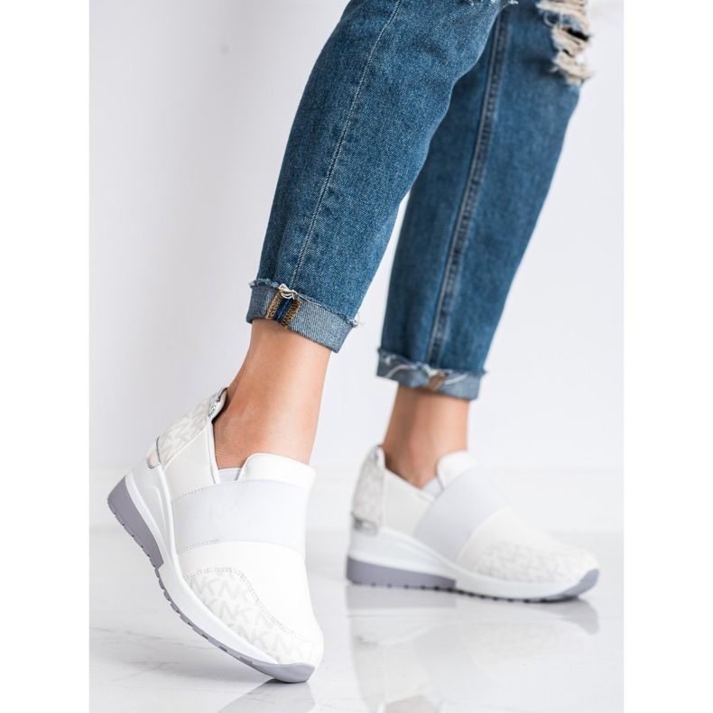 SHELOVET Sneakers bianche senza lacci bianco 1