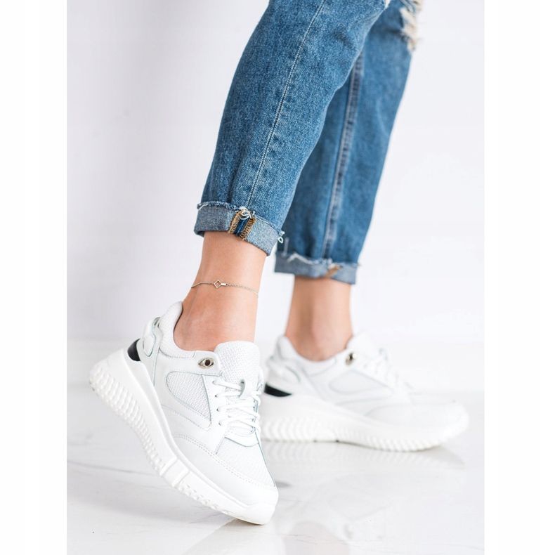 Weide Sneakers Bianche Con Glitter bianco 1