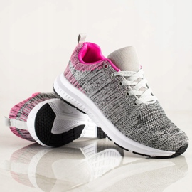 SHELOVET Sneakers grigio chiaro multicolore 1