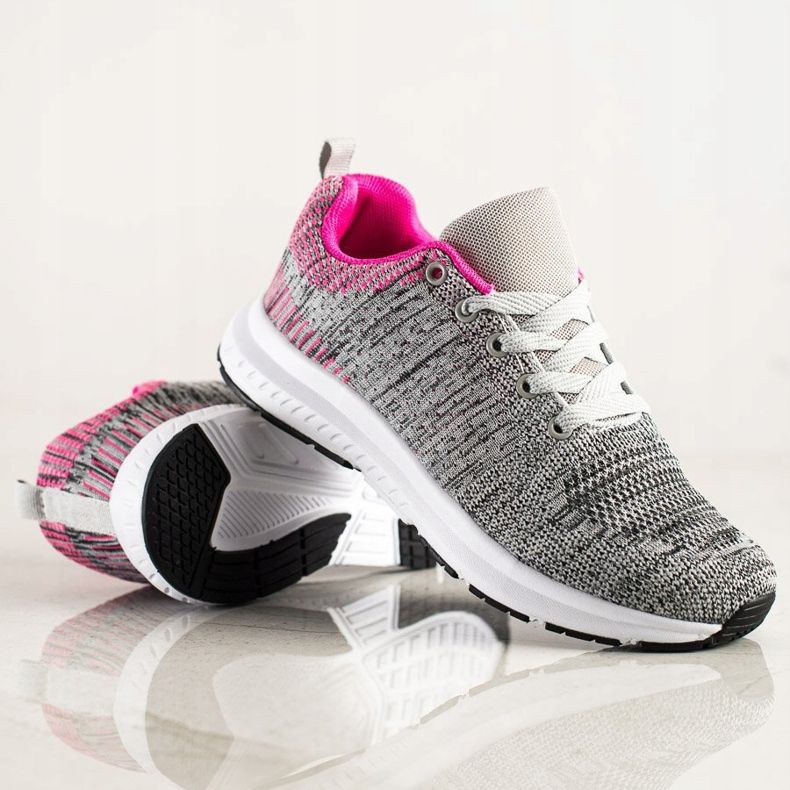 SHELOVET Sneakers grigio chiaro multicolore 1