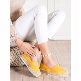 Seastar Espadrillas in pelle scamosciata gialla giallo 1