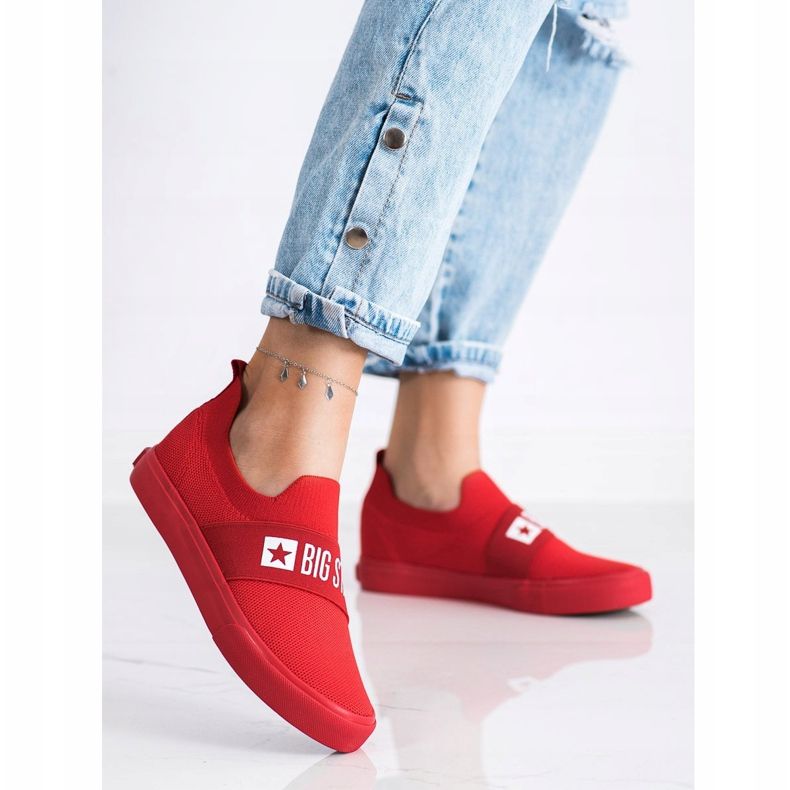 Sneakers Big Star da donna FF274220 rosso 1