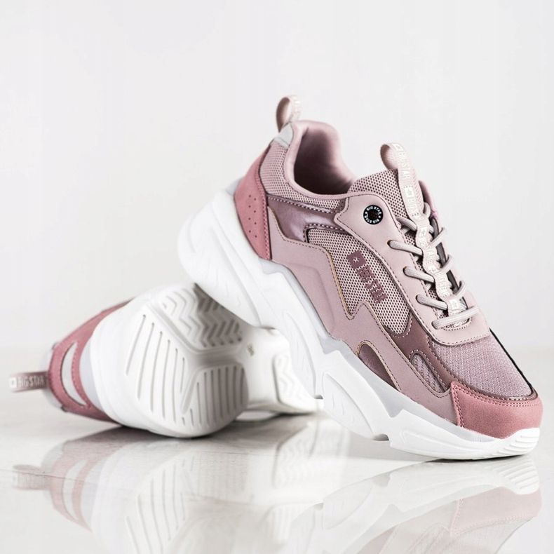 Sneakers da donna Big Star HH274258 viola rosa 1